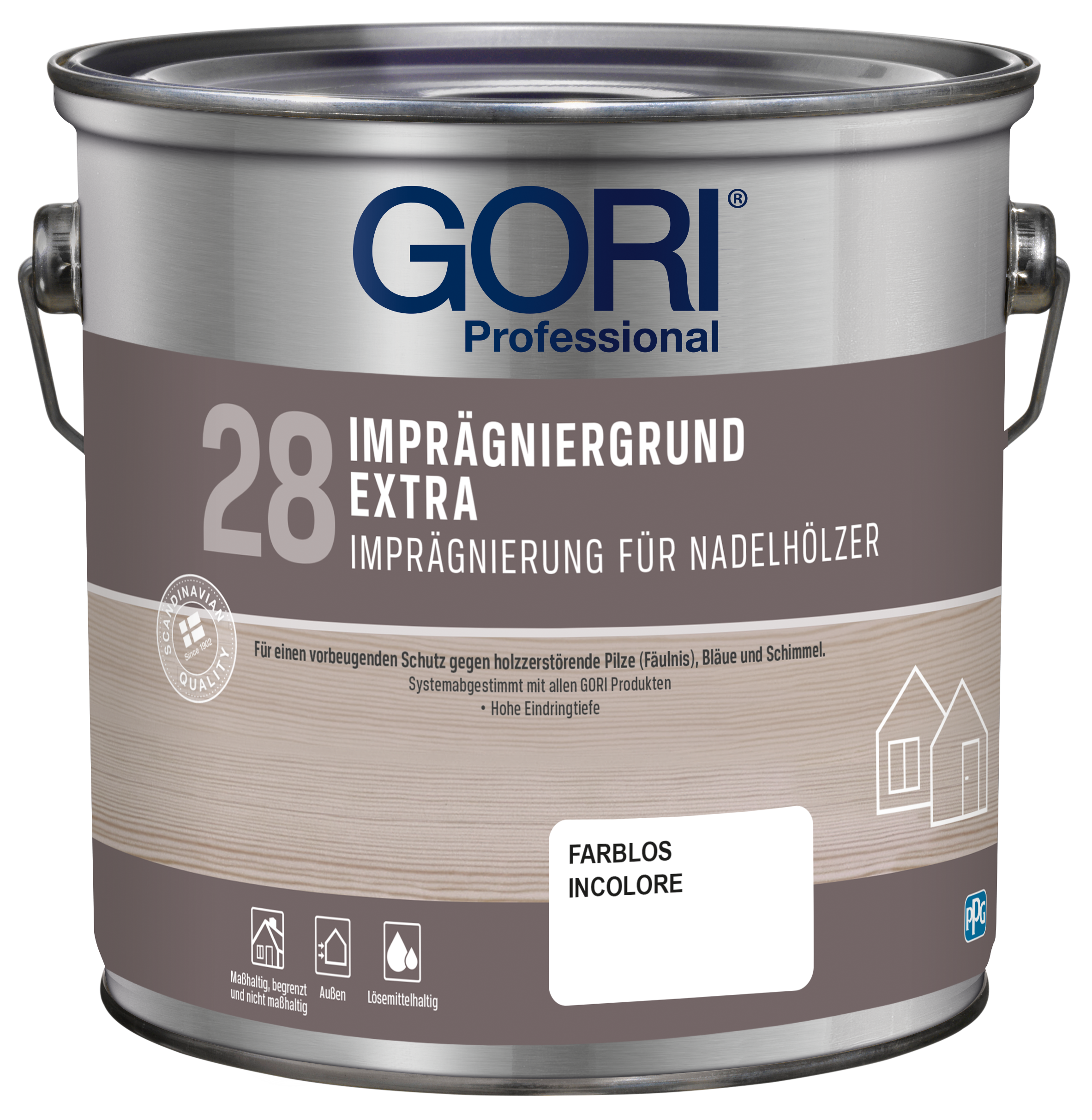 Gori 28 Imprägniergrund Extra LH 1028 2,5L 380497