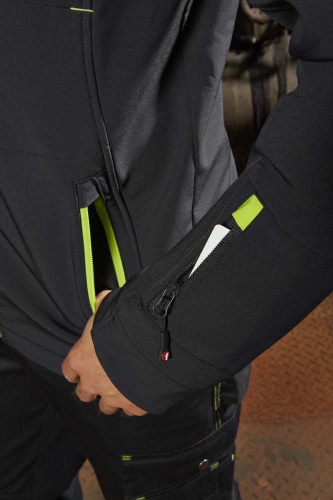 mit wasserdichten Reißverschlüssen