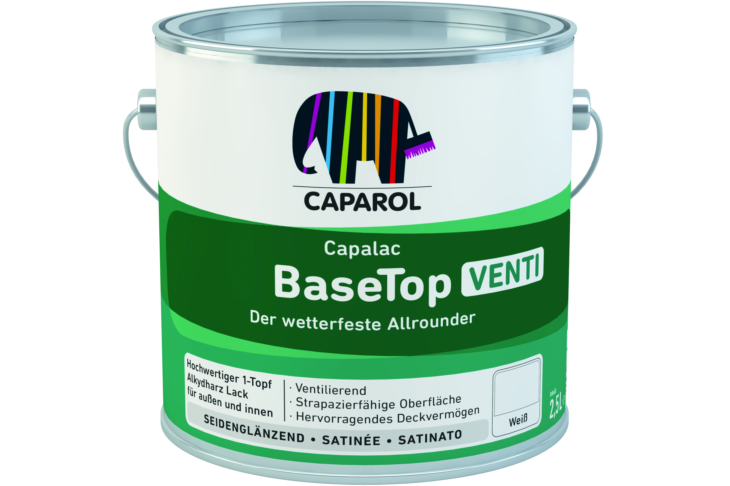 Capalac mix BaseTop Venti Basis Transparent 2,0 Ltr. 710743
