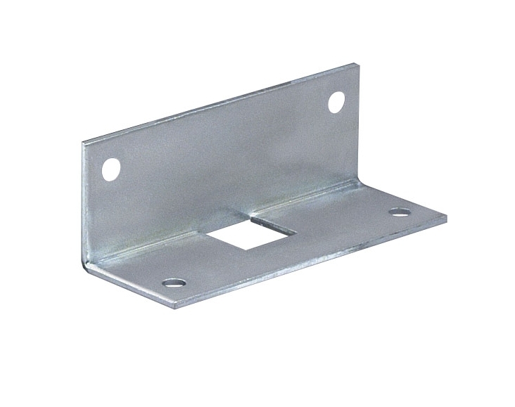 Deni Winkelschliessblech 5856/16-19 33X78 mm galvanisch hell verzinkt für Vierkantstangen 16-19mm 5856 1619 33