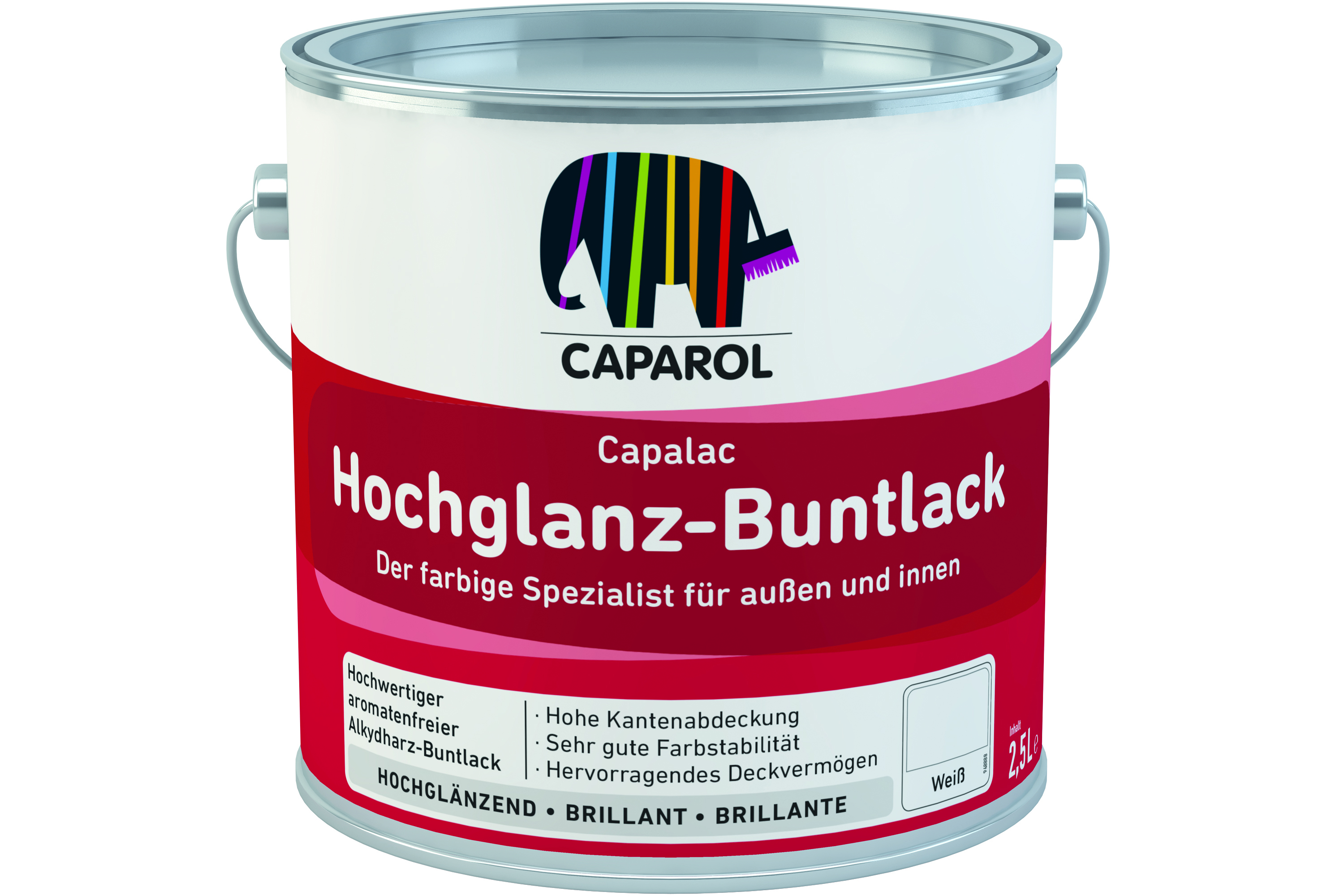 Capalac mix Hochglanz-Buntlack Basis Transparent 0,6 Ltr. 928300