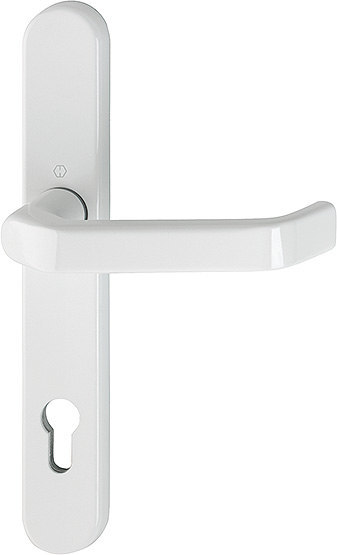 Hoppe Innengrt.1313G/3357N PZ 8/92mm Liverpool Ohne Stift F9016 Weiss 3021430
