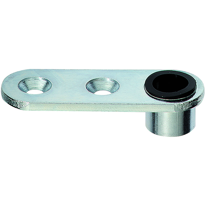 BKS Stangenführungsplatte B 9019 0001 für 10mm Rundstange 20X60X3mm