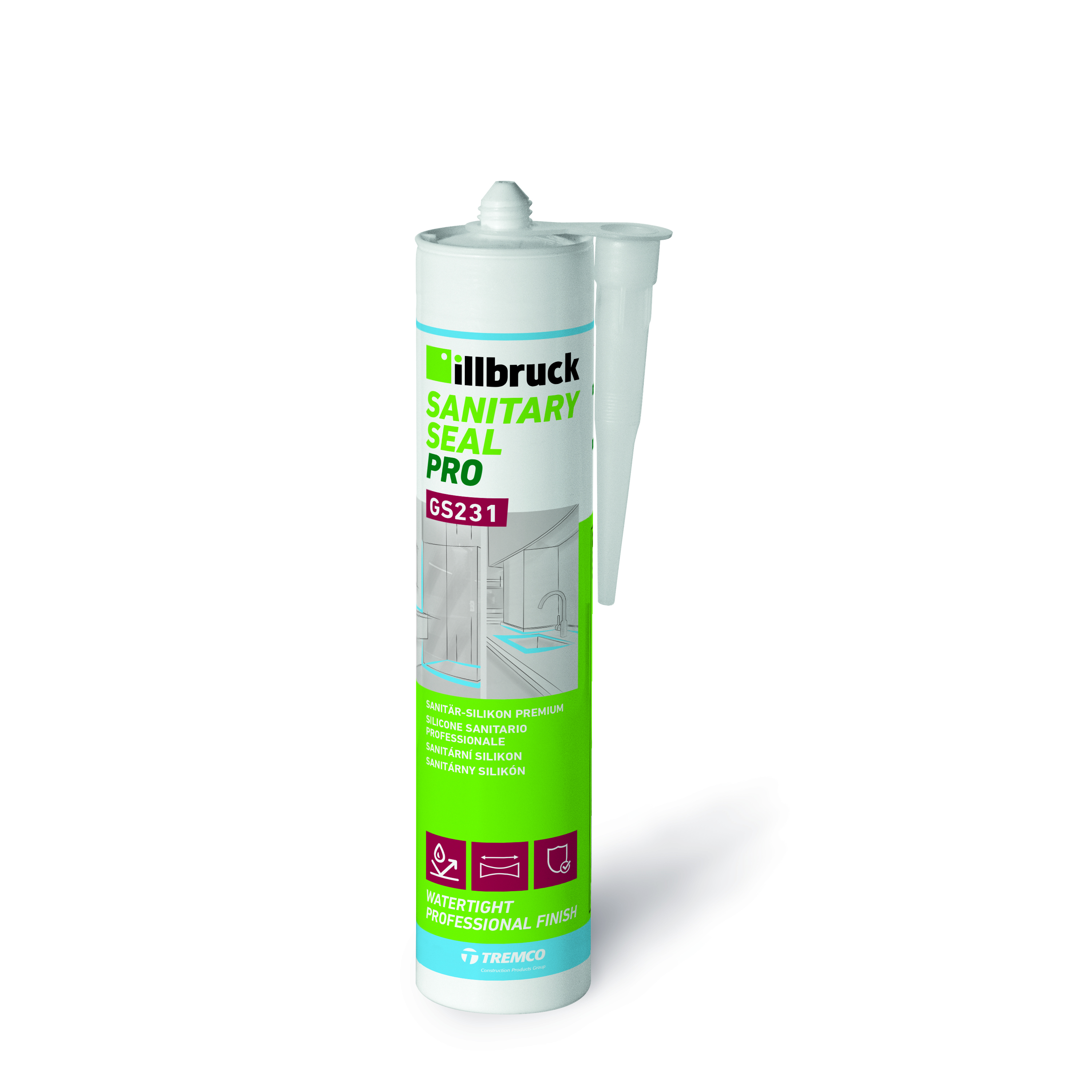 Illbruck GS231 Sanitär-Silikon 310ml