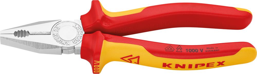 Kombinationszange VDE 180mm Nr. 0306 Knipex 4003773021926