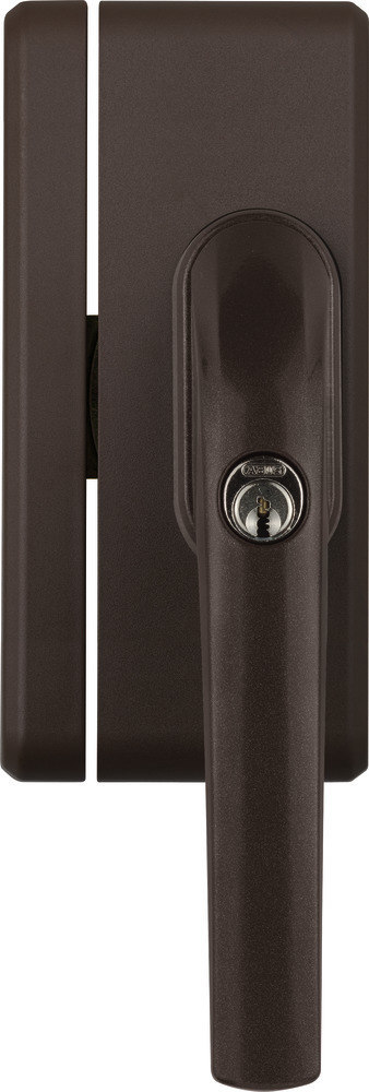 Abus Fenstergriff FO400N braun Schliessung AL 0125 37187