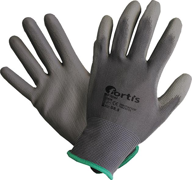 Strickhandschuh Fitter Pu/Nylon En388 Grau