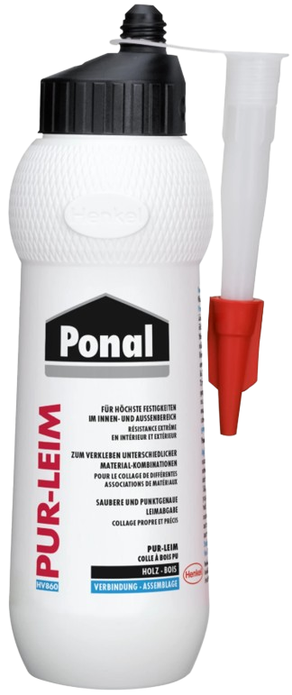 Ponal Pur Leim (HV 860) PUR12 420 Gramm Leimflasche