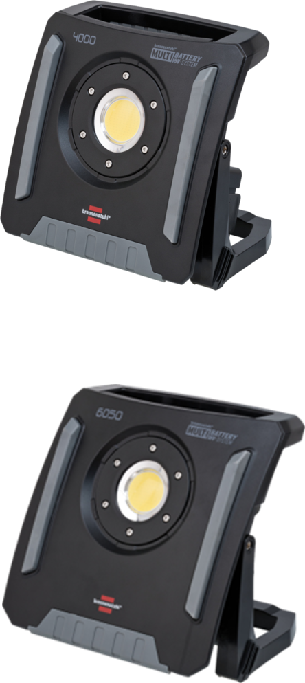 Multi Led Akku Baustrahler 6200Lm, Ip65 Kompatibel Mit Bosch, Metabo, Milwaukee, Dewalt, Makita Akkus 1173140600