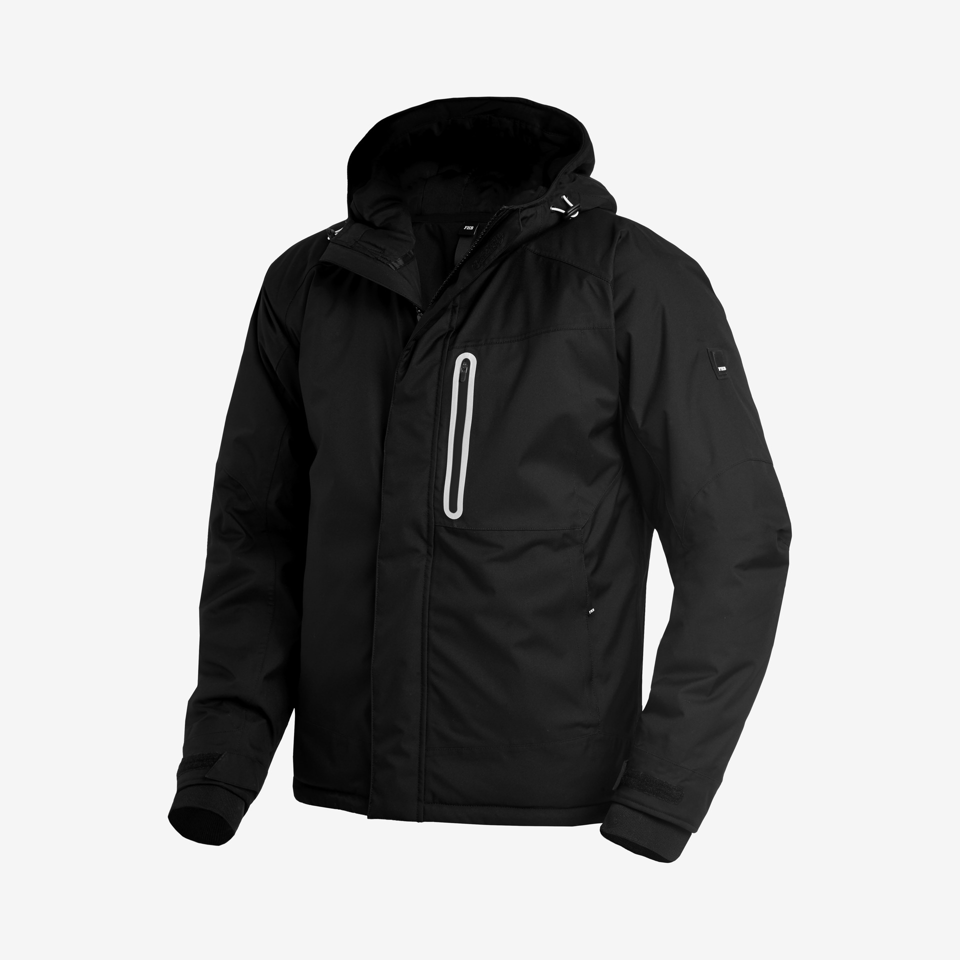 FHB Winter-Softshell-Jacke Schwarz MIKA