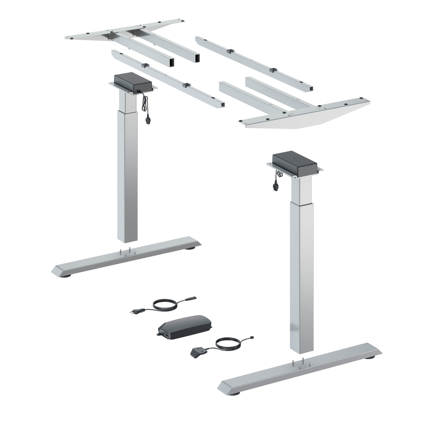 Hettich Steelforce Pro 370 SLS Tischgestell T-Fuss
