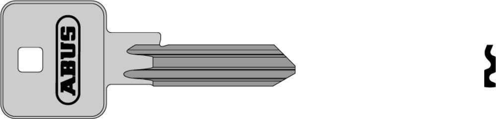 Produktbild Abus Zylinderschlüssel fertiggeschnitten Rohling A93 - für Schliessung CN/AC