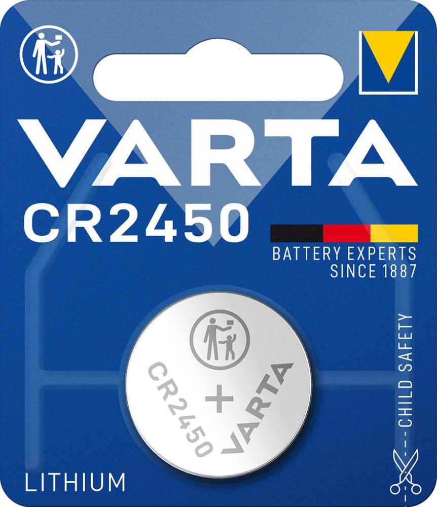 Knopfzelle Lithium Cr2450 1-er Blister 4008496270972