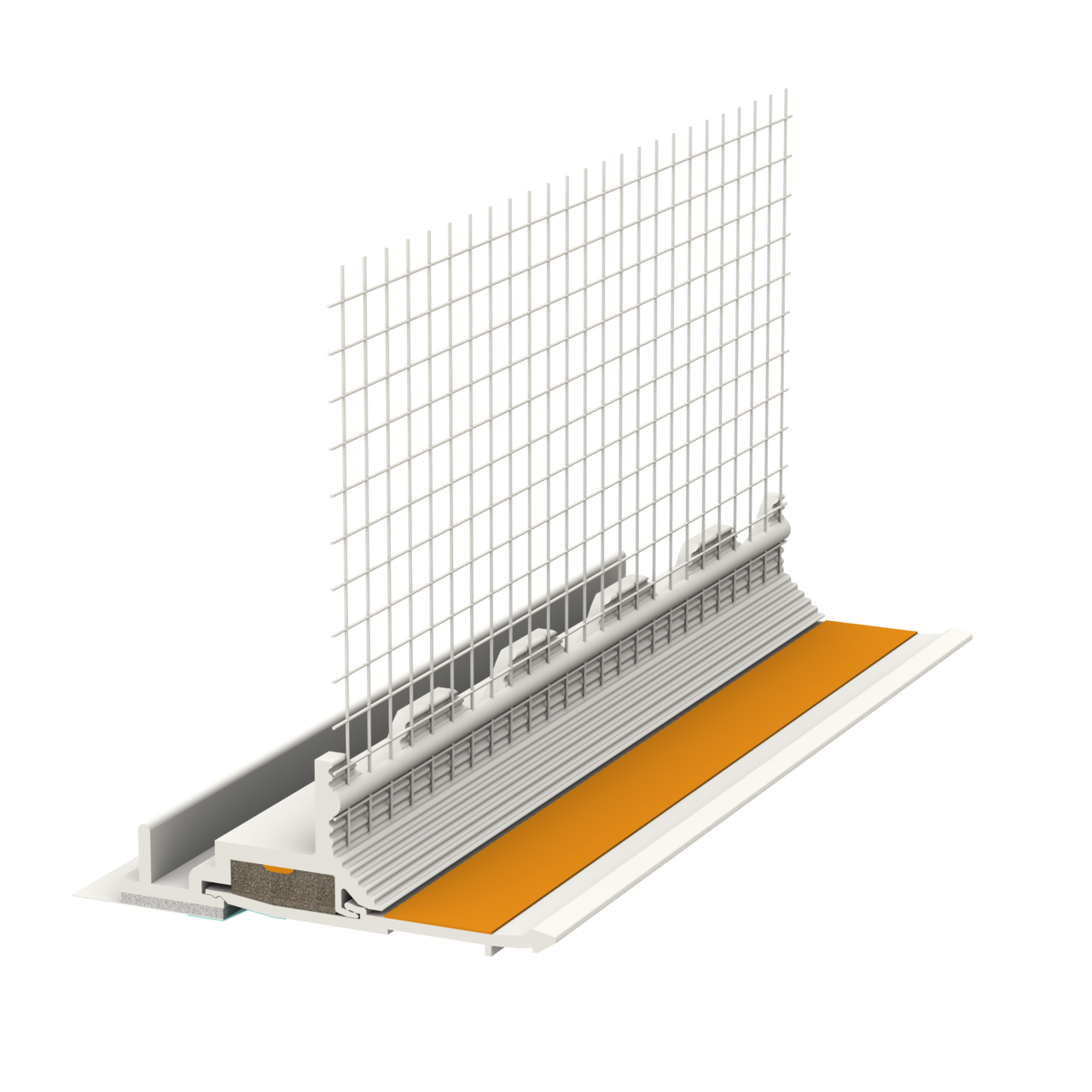 KEIM Anputzleiste 3D-Profi 4 x 4 / 2,4 Meter 111459