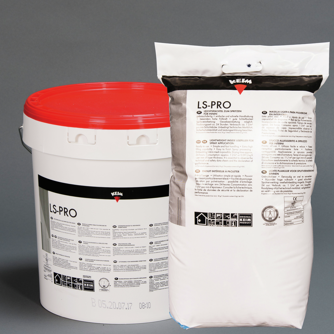 KEIM Leichtspachtel LS-Pro 15 Liter ( Sack ) 109953