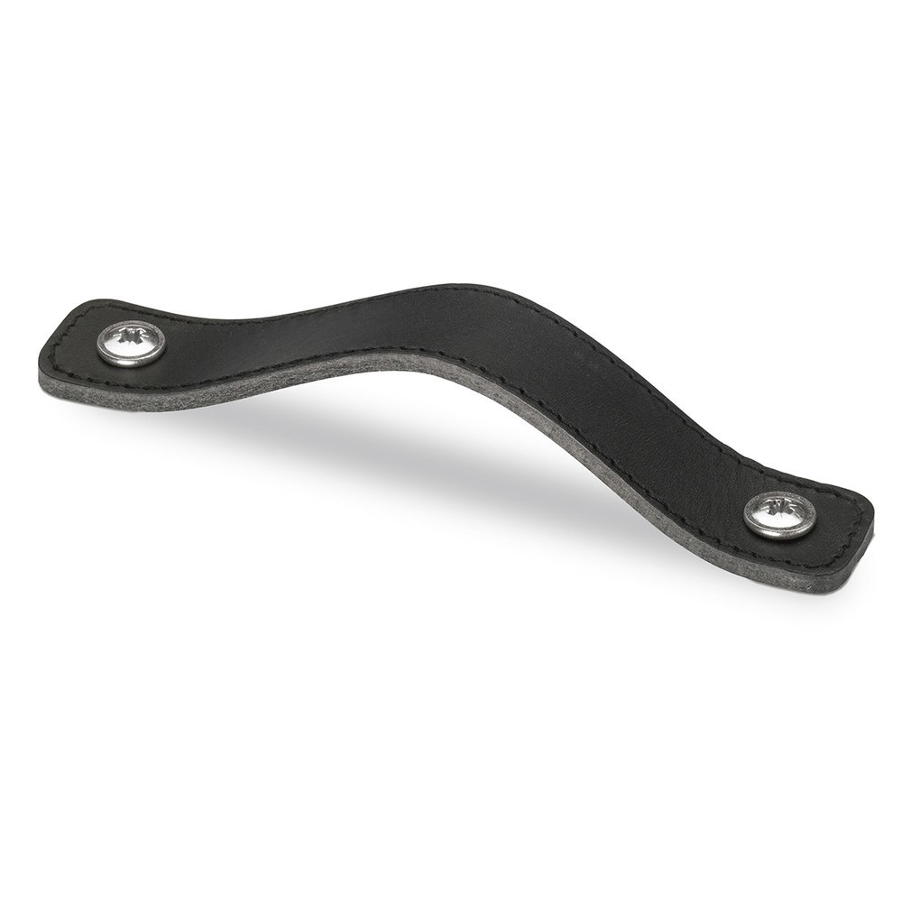 Hettich Griff Nica, BA=96 mm, Leder schwarz 9071841