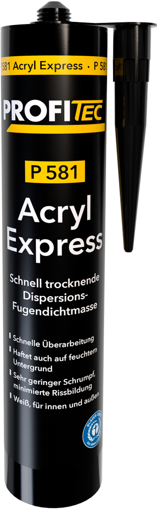 Profitec P581 Fugen-Dichtmasse Acryl Express Weiß 310ml