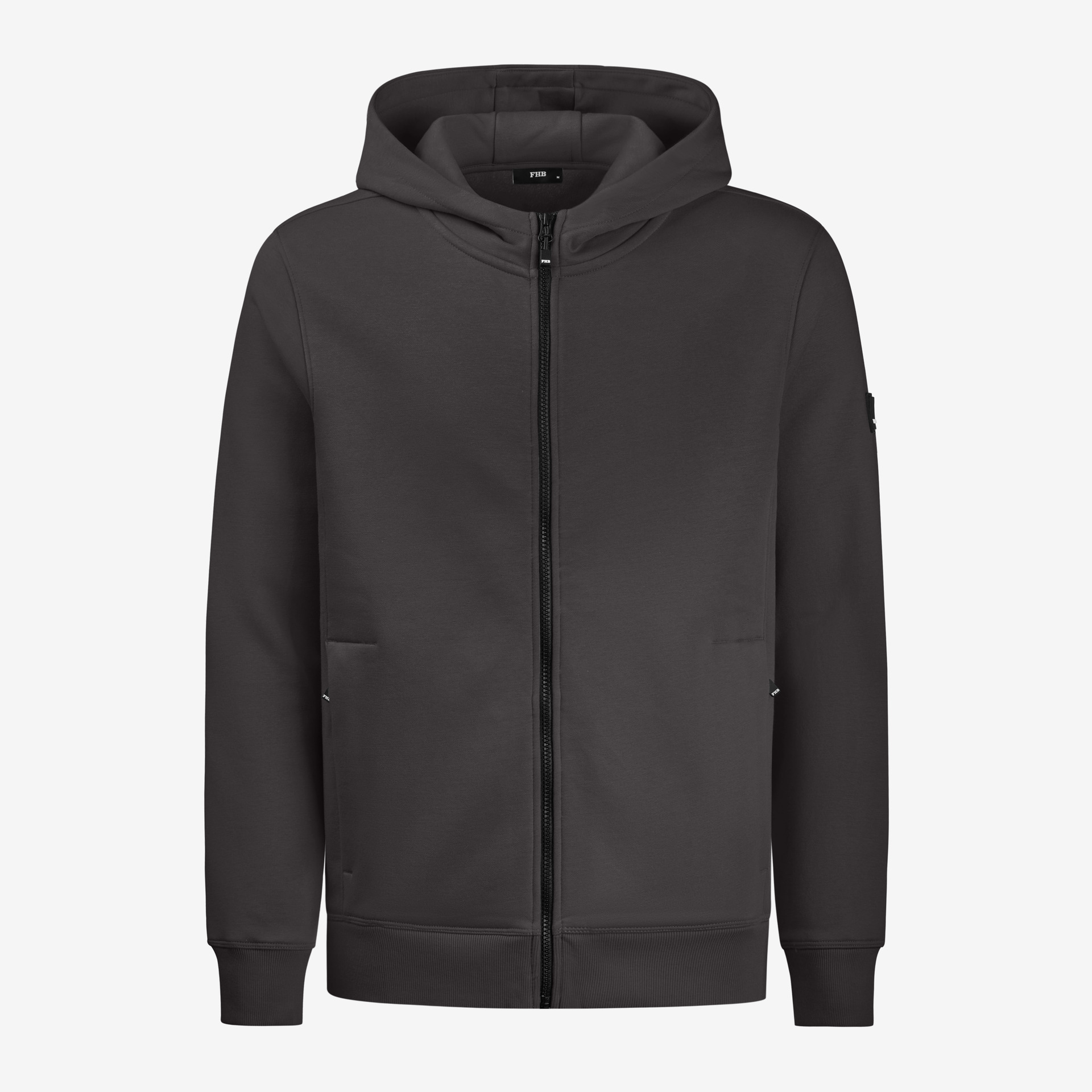 FHB QUENTIN Hoodie Jacke, anthrazit