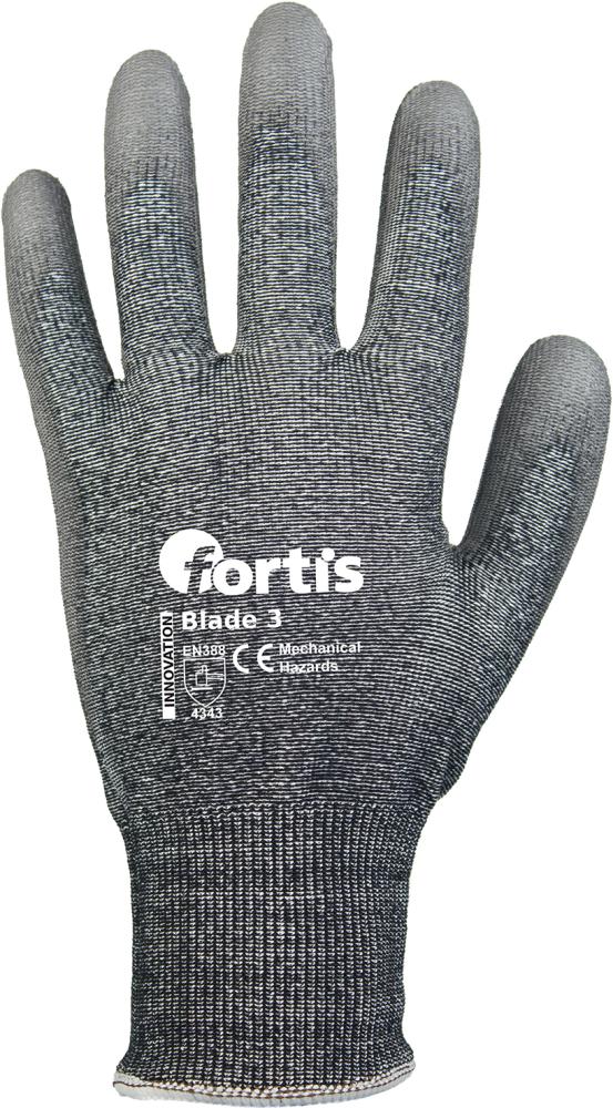 Schnittschutz Handschuh Blade 3 En388 Dyneema,St.5, Fortis 40013010