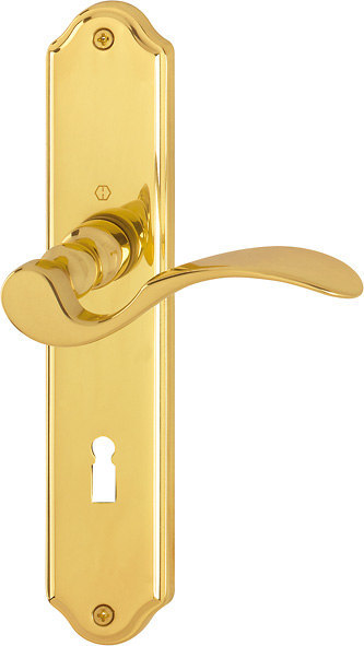Hoppe Zimmertür Garnitur M112Pl/310 BB F71 poliert Potsdam 4946327