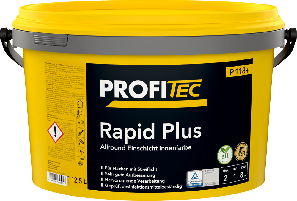 Profitec P118 Rapid Plus 12,5L 2200101318000012500