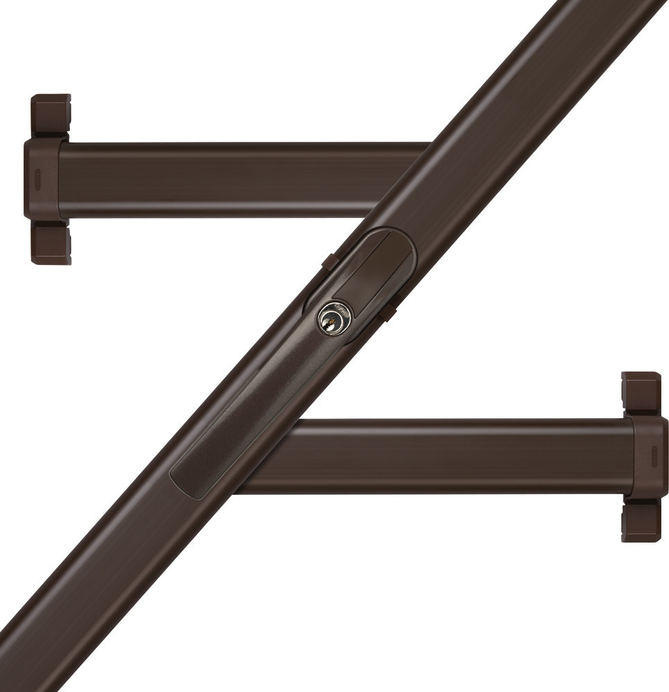 Abus Fenstergriff FOS 550 braun EK Schliessung AL 0125 31792