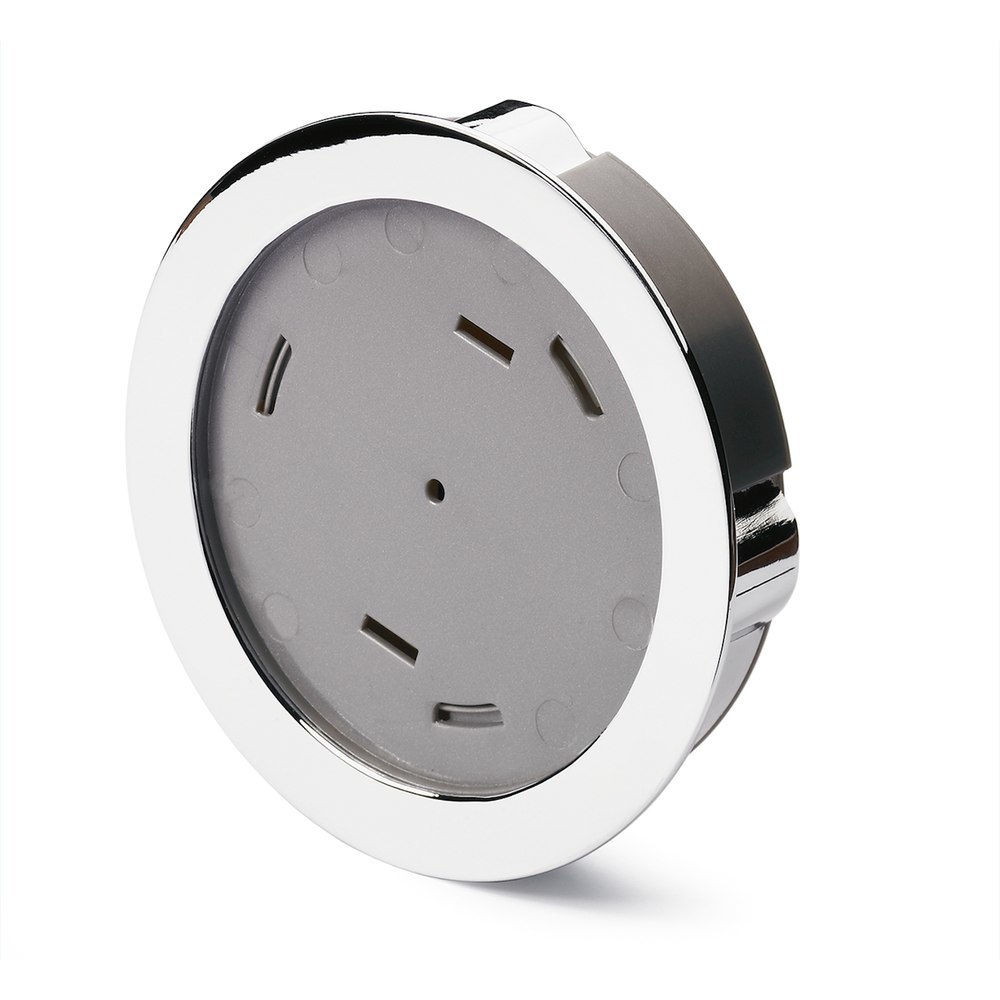 Hettich Einsetzgriff Touch in, BA=84 mm, Verchromt glanz 9086694