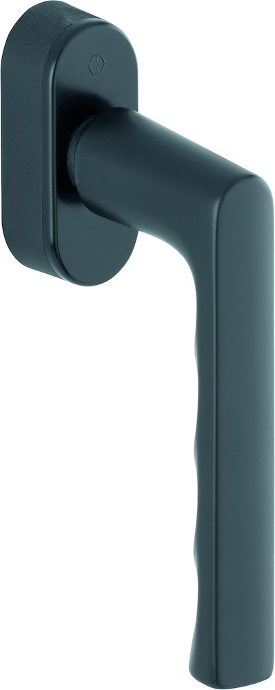 Hoppe Fenstergriff Hamburg 0700/UD9020 F9714M Schwarz Matt N10 7mm 32-42mm Secuforte M5X45/M5X50 Variofit 11701377