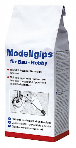 Pufas Modellgips für Bau und Hobby 1,5kg 003315000