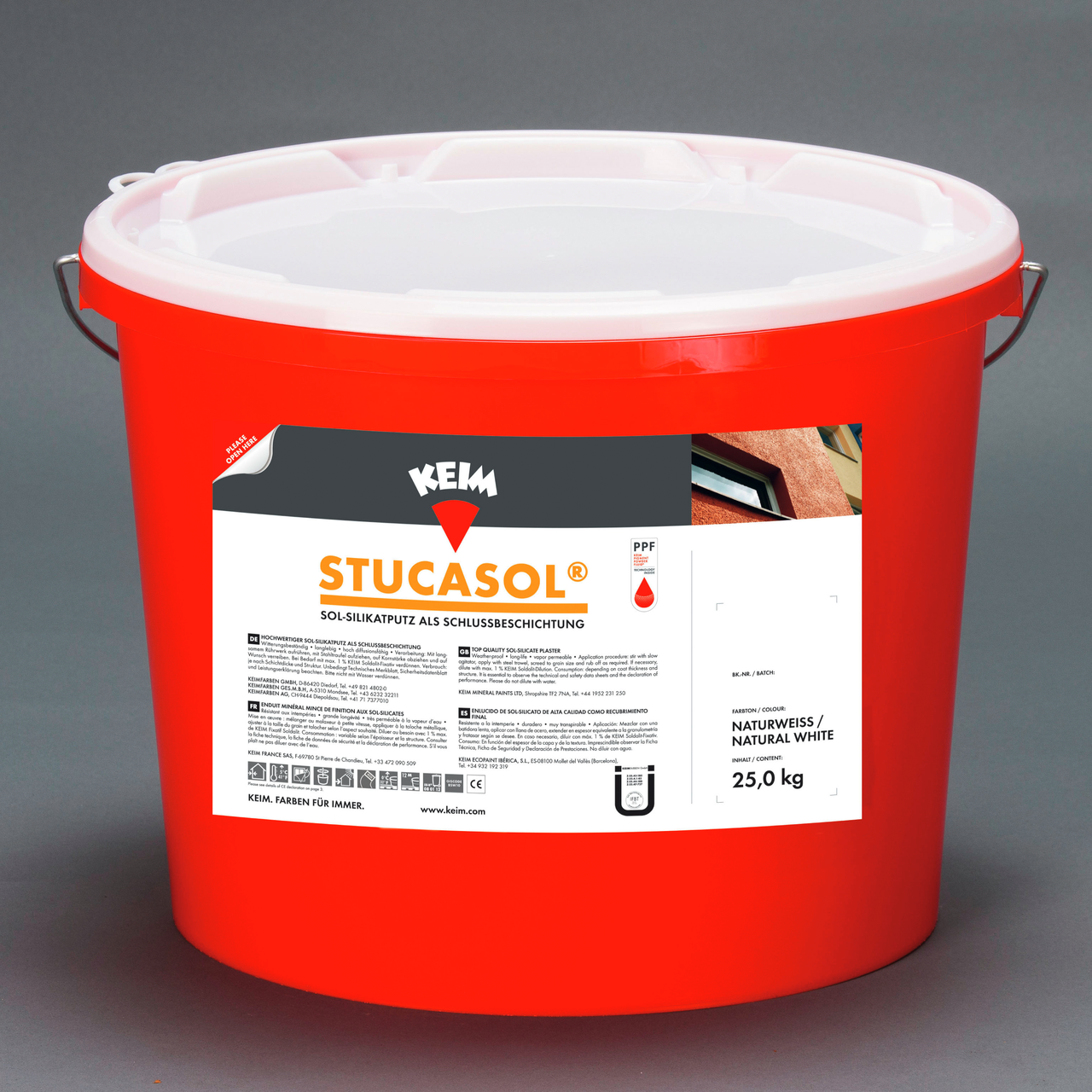 KEIM Stucasol Kratzputz Naturweiß 2mm 25 kg 451608